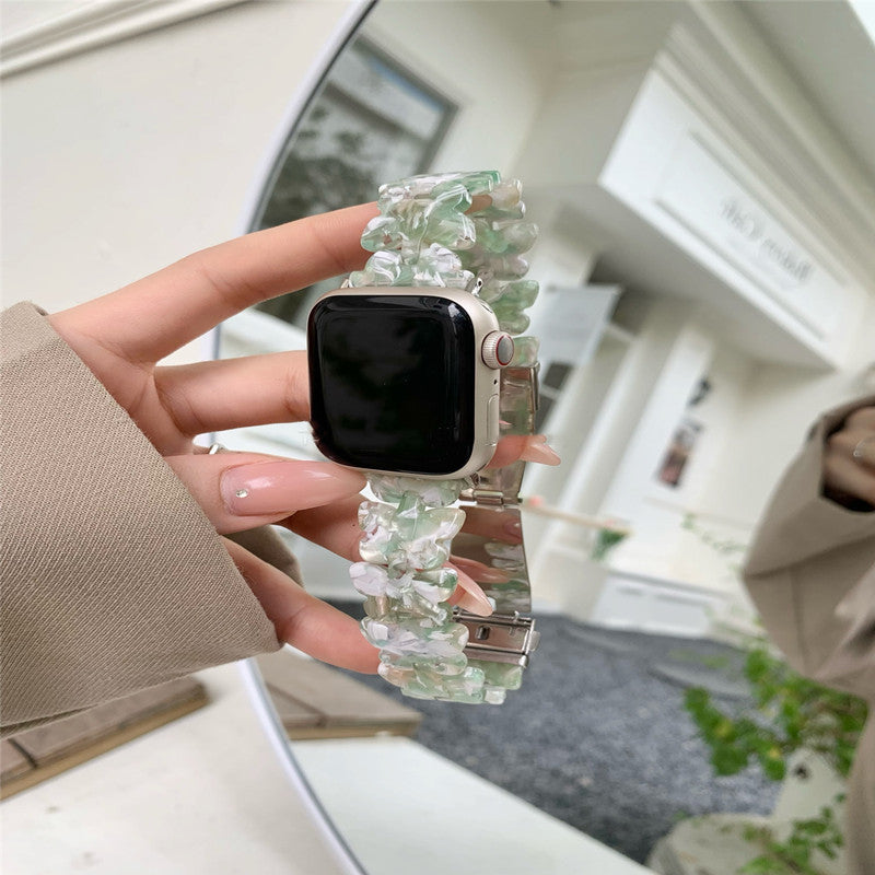 Butterfly Resin Strap For Watch Universal SE Women