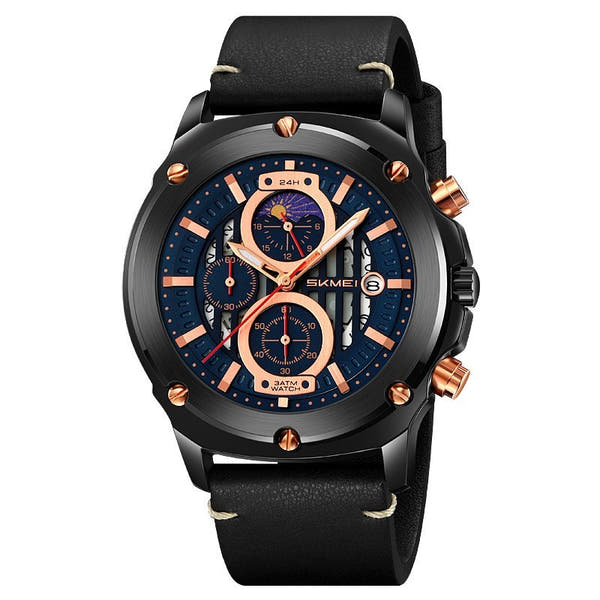 Multi-functional Star Timing Quartz Watch For Men