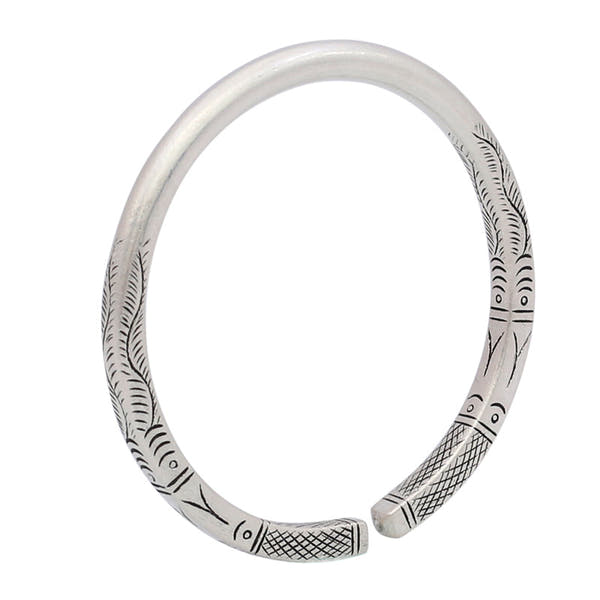 Fashion Temperament Handmade Silver Bracelet Children Ethnic Style Couple Gift