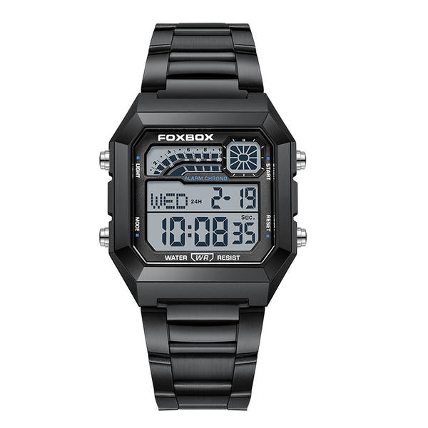 New Square Electronic Sports Outdoor Waterproof Watch For Men And Women
